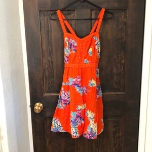 Adorable American Eagle dress vibrant orange/red
